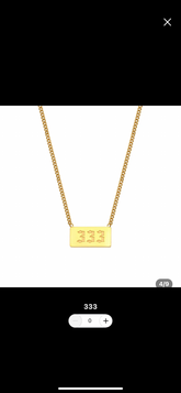 Angel Numbers Necklace